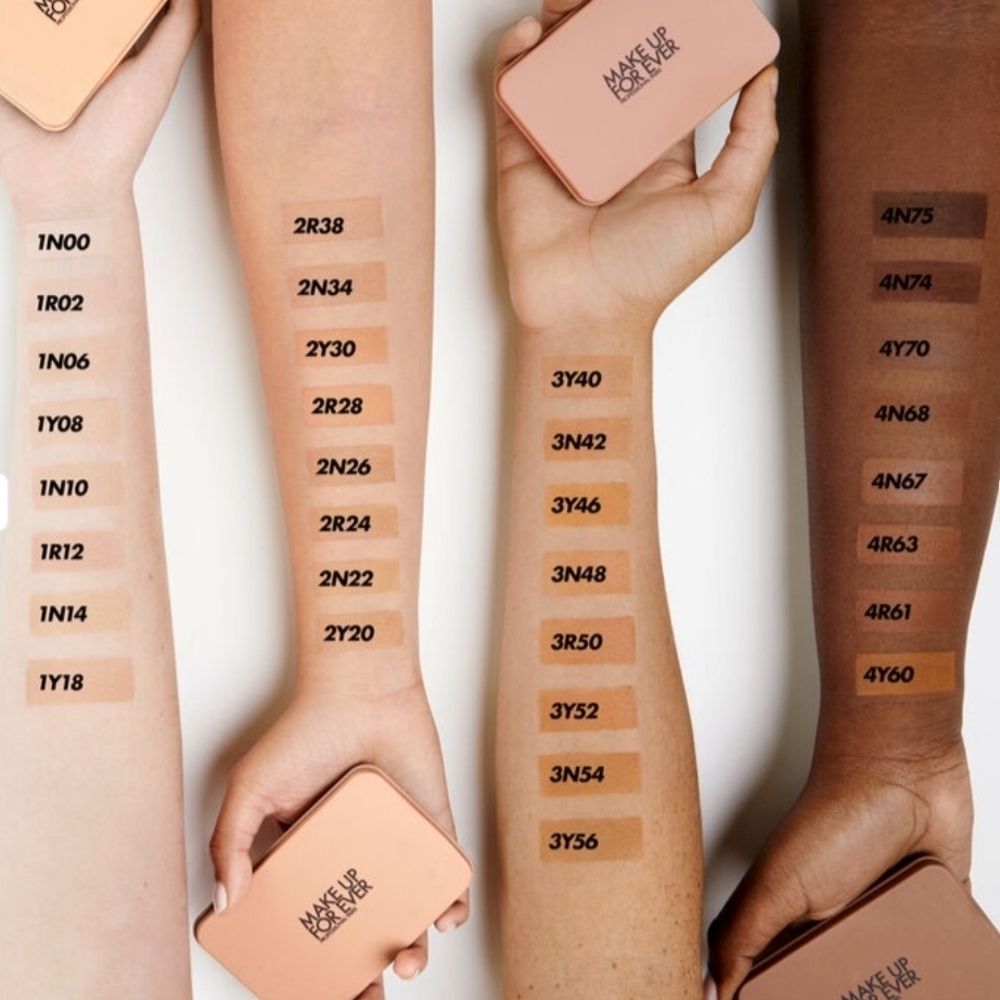 Makeup Forever HD Skin Matte Velvet 24hr Undetectable Powder Foundation 4N68 - Picture 3 of 3